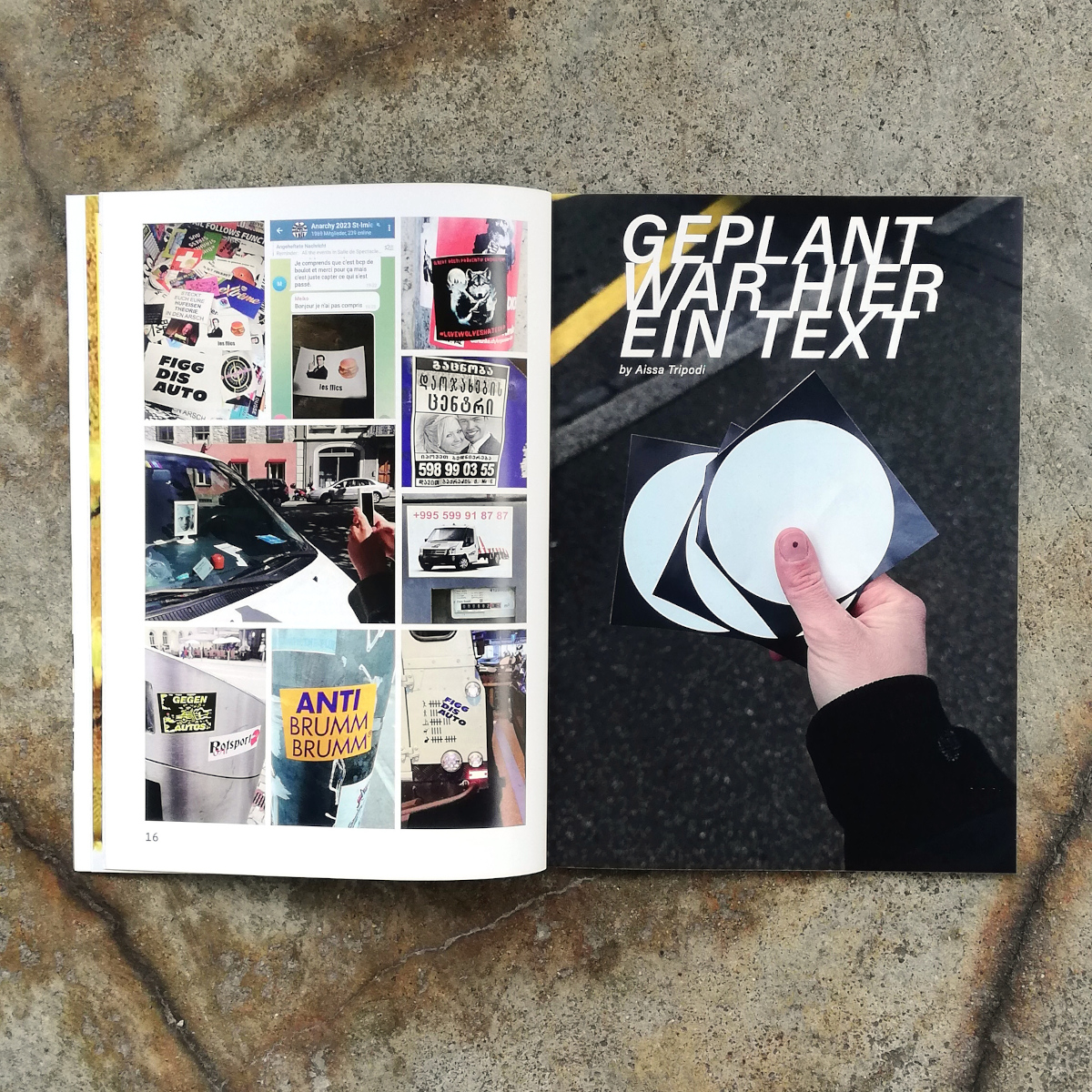 Zine #6 Geplant